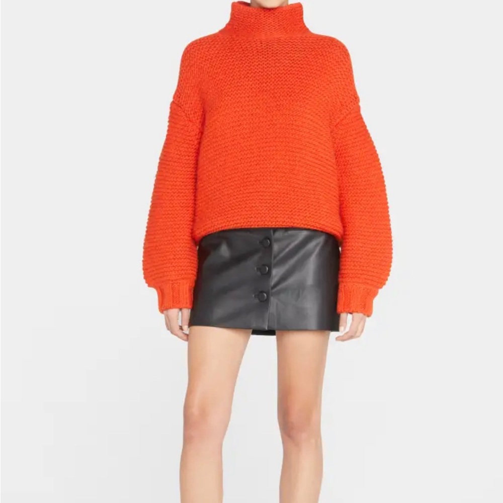 SEA OVERSIZED ORANGE SWEATER